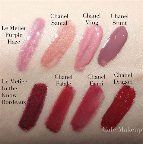 chanel lipstick dupe colors